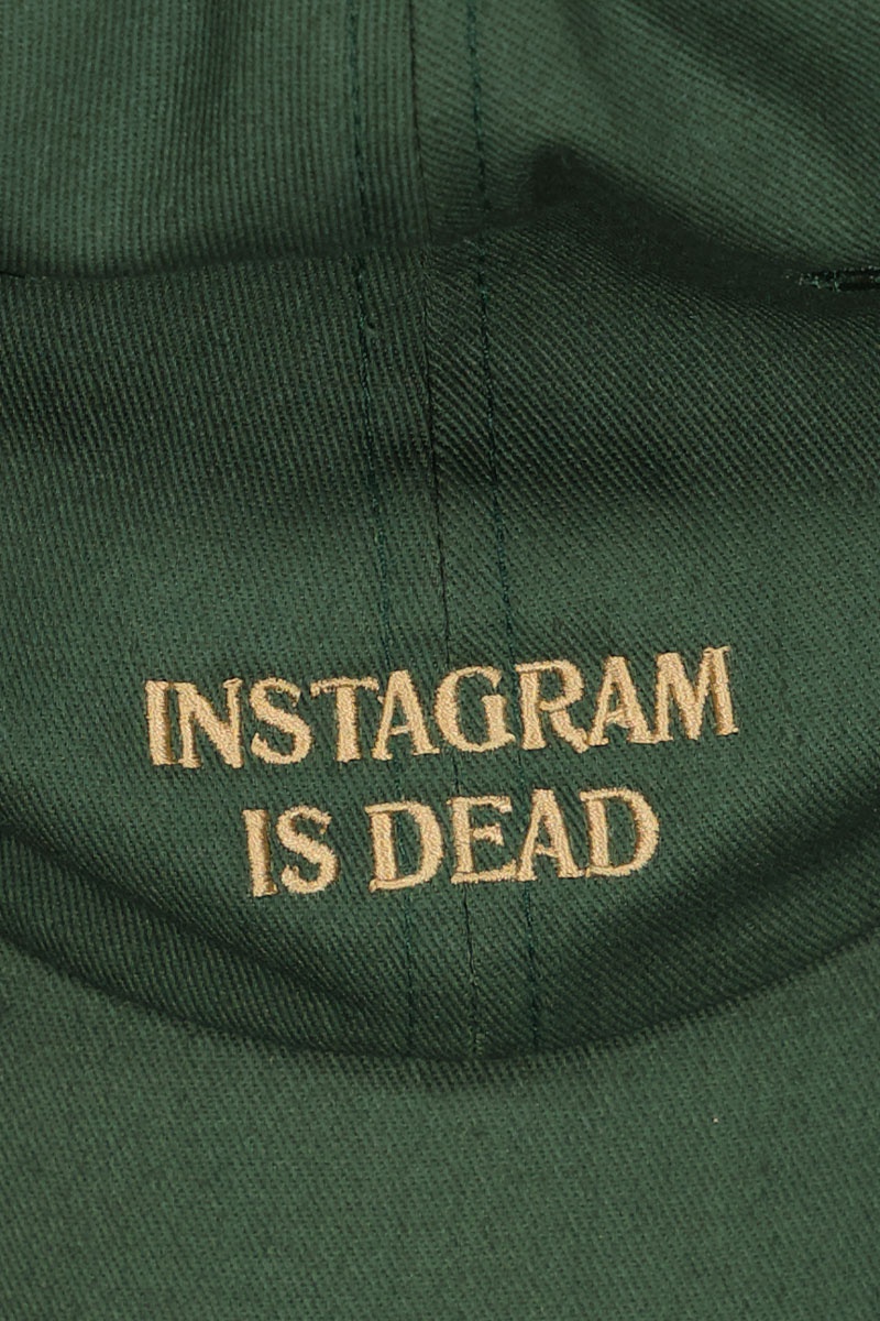 The Loose Company Instagram Is Dead Cap - Green