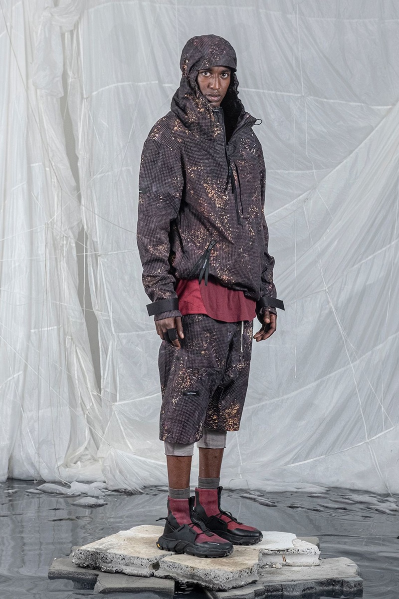 AN01_Nery Hooded Anorak - Black Night Fisher