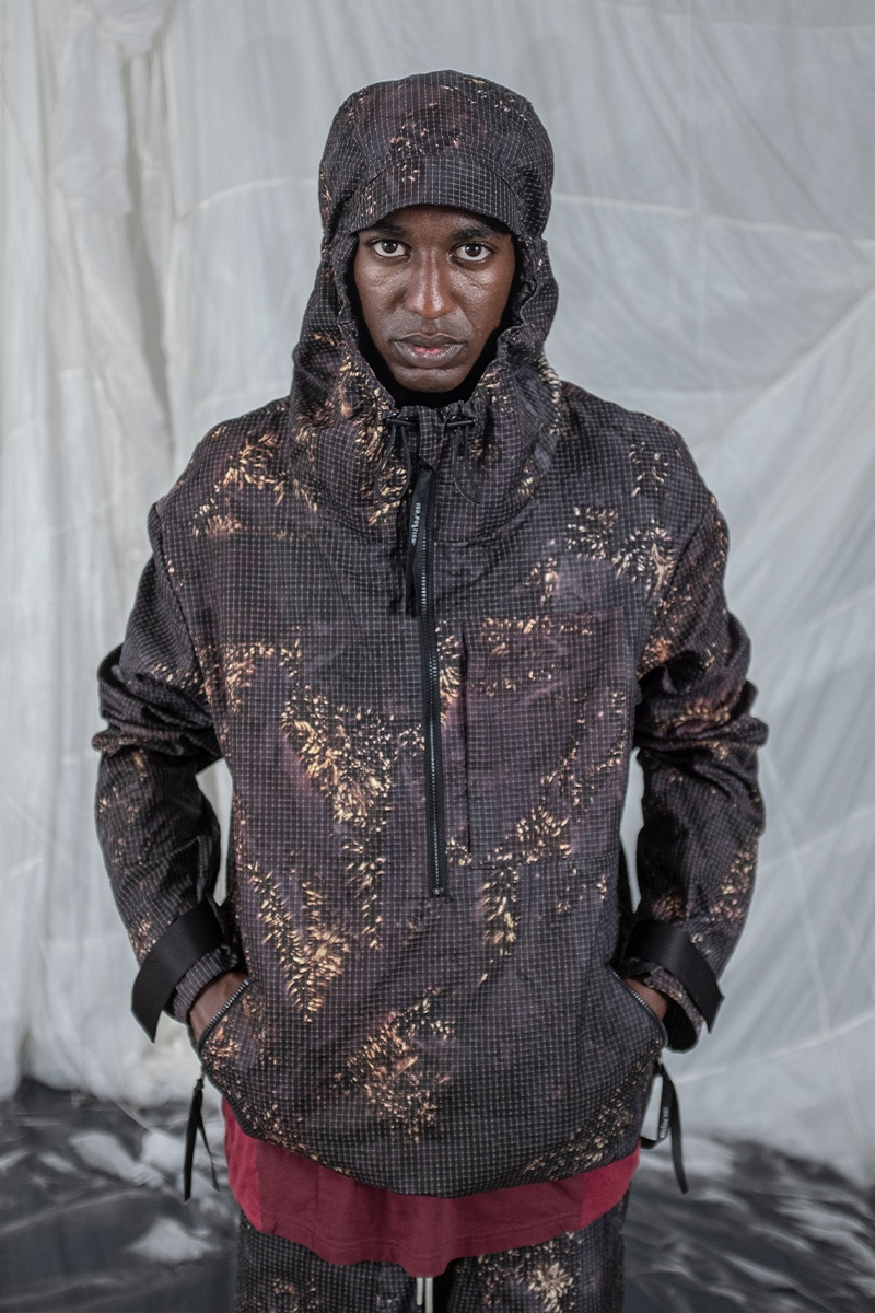 AN01_Nery Hooded Anorak - Black Night Fisher