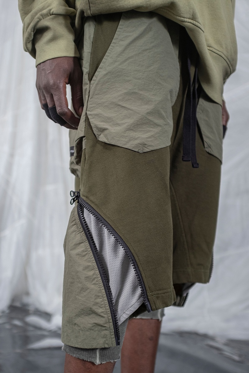 SH11_Jeju Shorts - Green Boa