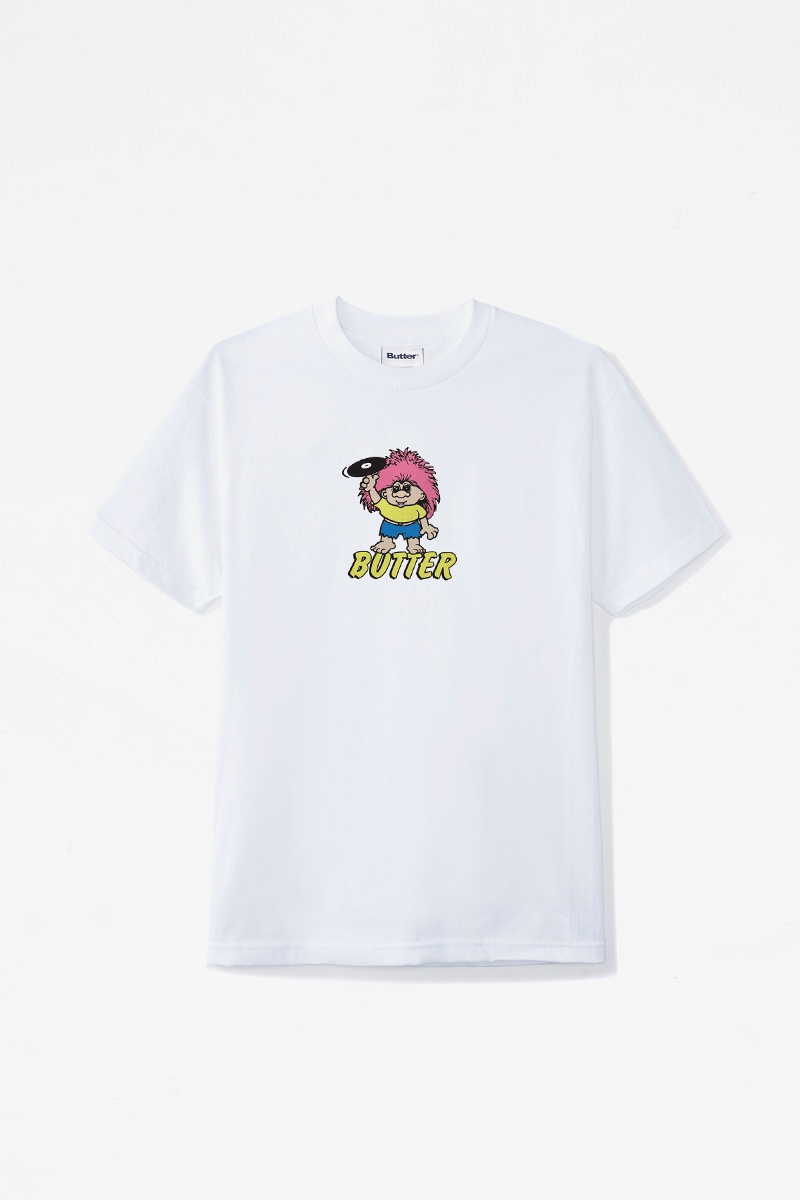 Butter Goods Troll Tee - White
