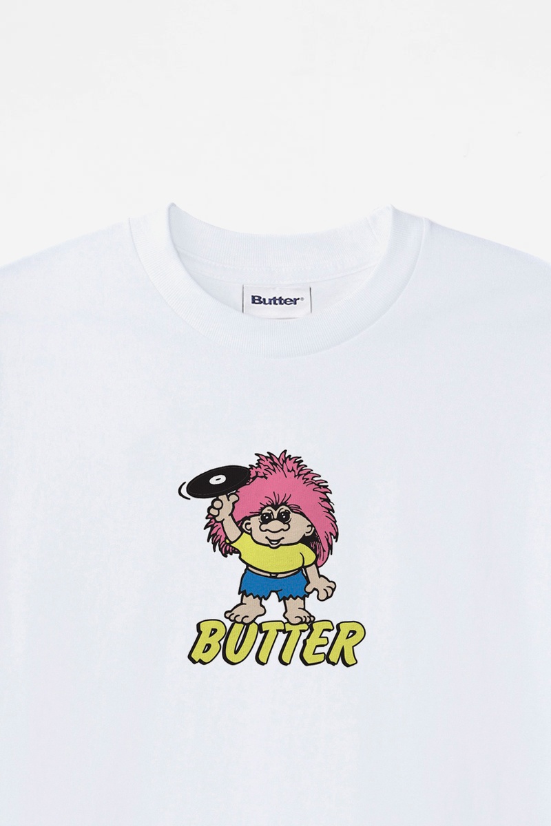 Butter Goods Troll Tee - White