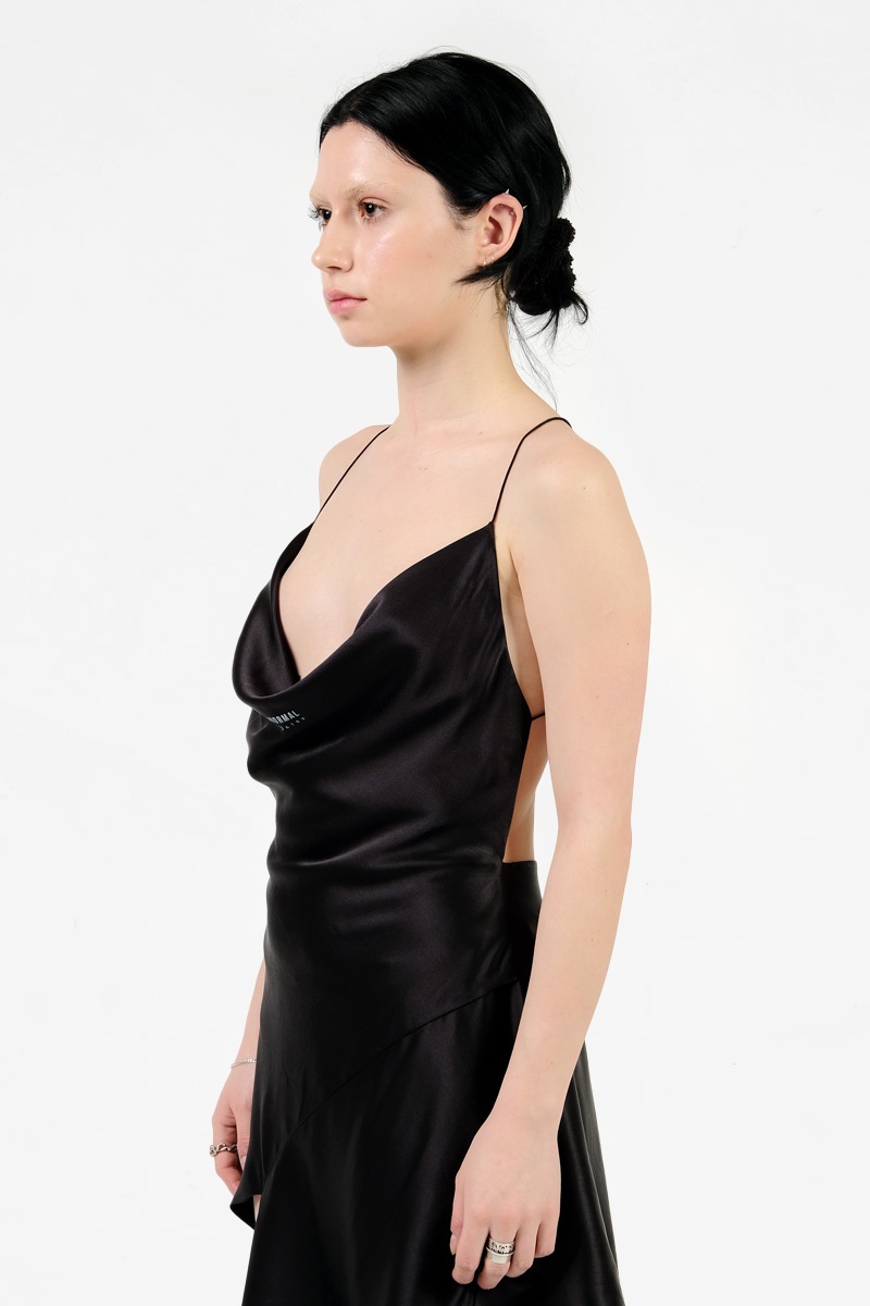 TTSWTRS Silk Dress Paranormal - Black