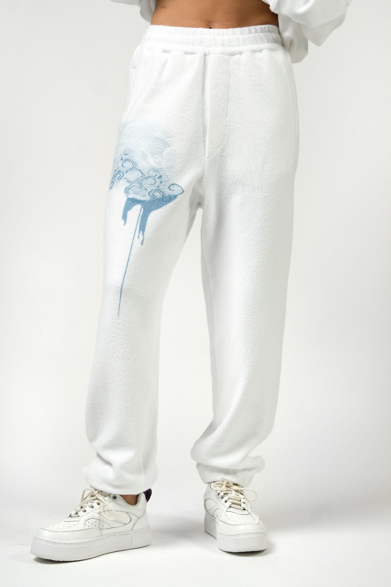 TTSWTRS Sweatpants Je Suis H2O - Milk White