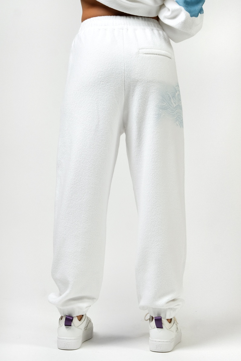 TTSWTRS Sweatpants Je Suis H2O - Milk White
