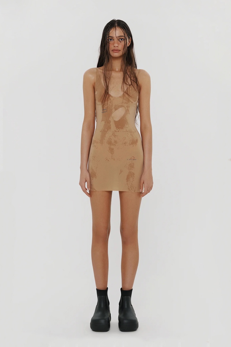 TTSWTRS Mini Dress - Beige
