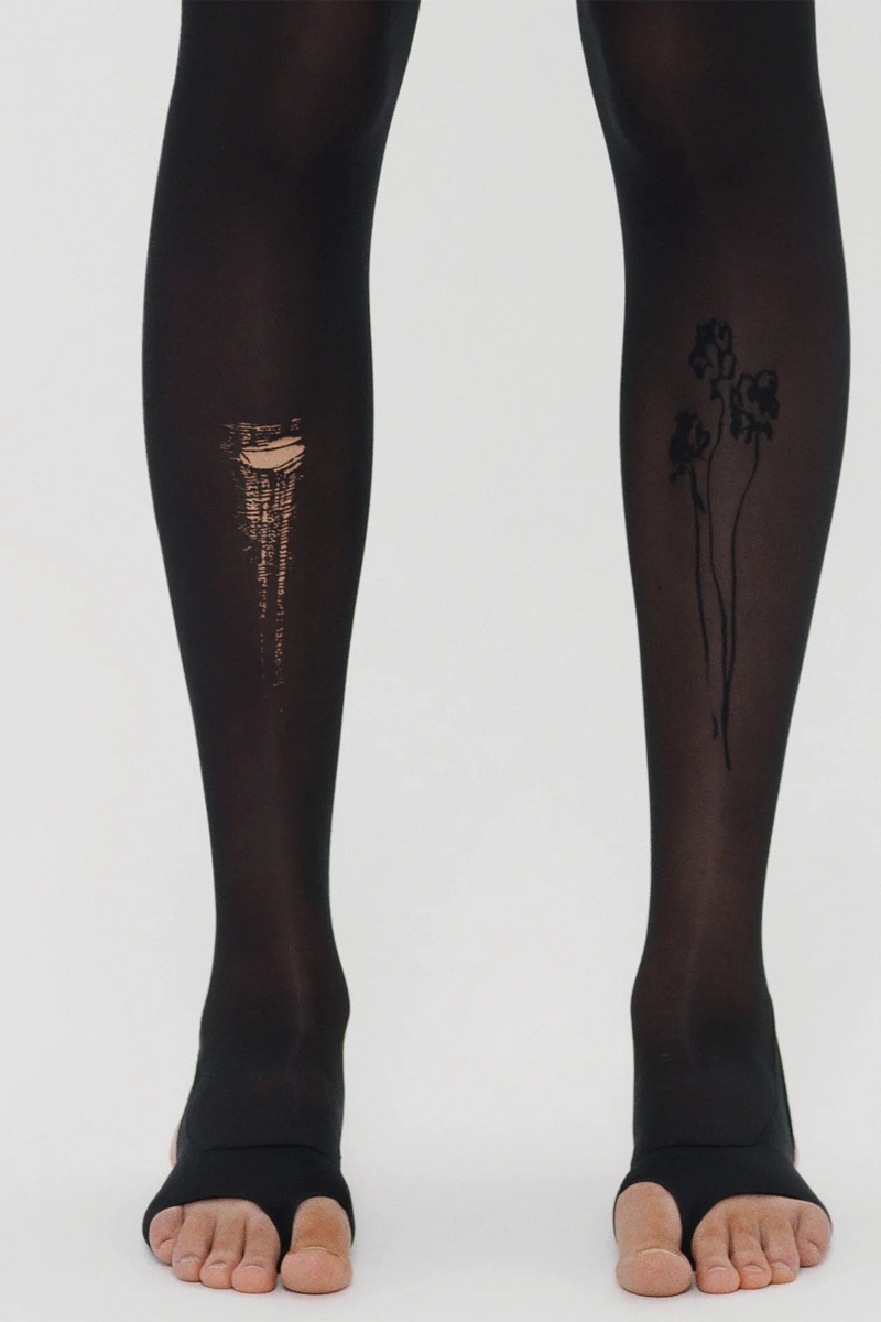 TTSWTRS Transparent Leggings - Black